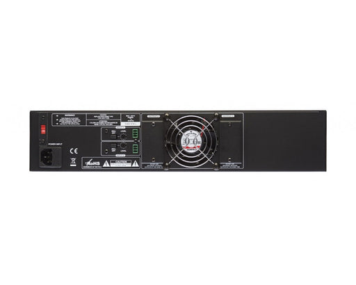 Rear image of the Cloud VA2120 2 x 120W Power Amplifier