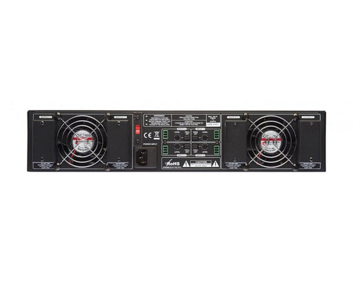 Rear image of the Cloud Contractor VA4120 Audio Power Amplifier