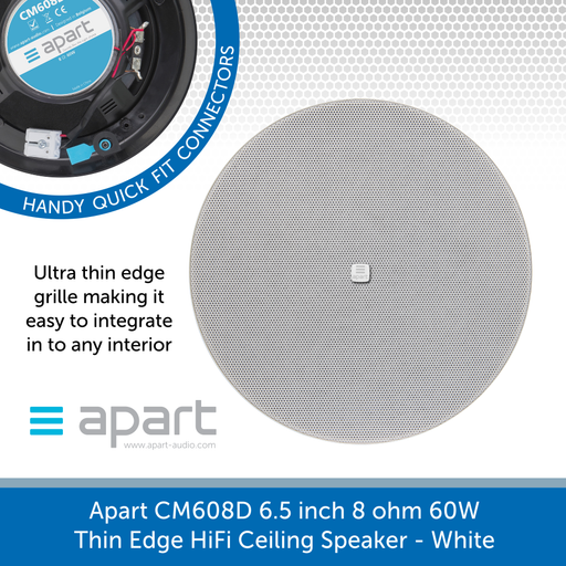 Apart Audio CM608D 6.5 inch 8 ohm 60W 