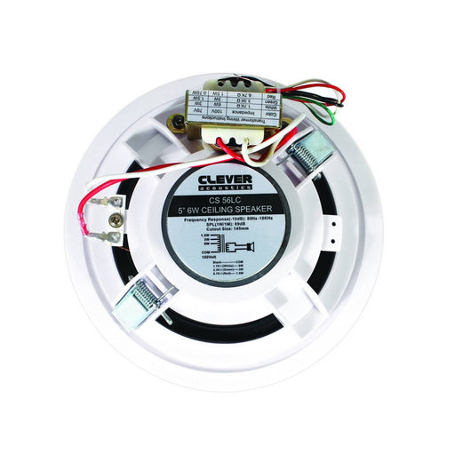 Clever Acoustics CS 56LC 5" 6W 100V Ceiling Speaker