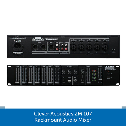 Clever Acoustics ZM 107 Rackmount Audio Mixer