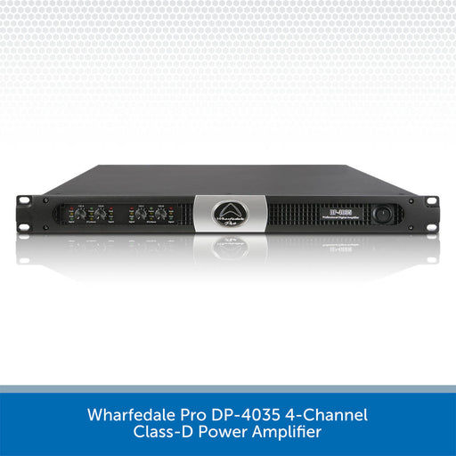 Wharfedale Pro DP-4035 4-Channel Class-D Power Amplifier