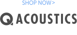 Q Acoustics e120 and speakers