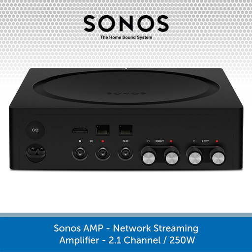 Sonos AMP - Network Streaming Amplifier - 2.1 Channel / 250W