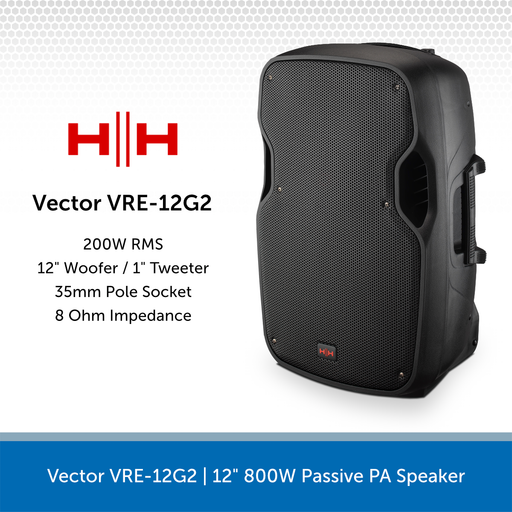 Portable PA System 12" 800W Speakers with 10-Channel Powered Mixer & Tripod Stands